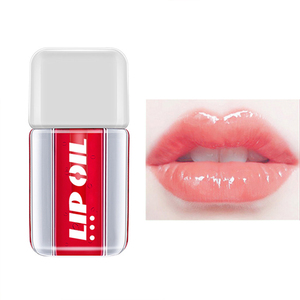 Grosir grosir warna berubah Lip Gloss bening Glossy Vegan <span class=keywords><strong>Lipgloss</strong></span> pemadat minyak rasa buah warna cahaya Label pribadi minyak bibir