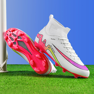 Vente en gros de nouvelles chaussures de football professionnelles pour terrain synthétique, intérieur et extérieur, personnalisables, chaussures de sport, chaussures de football originales - Product Image 2