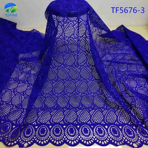 Tissu africain en dentelle Blanc Tissu pour vêtements <span class=keywords><strong>Bazin</strong></span> 5 Yards Stones <span class=keywords><strong>Bazin</strong></span> Riche <span class=keywords><strong>Brode</strong></span> - Product Image 5