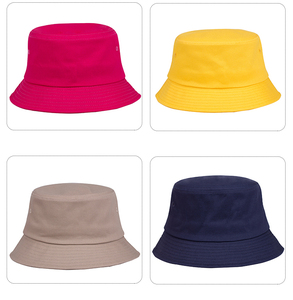 Sombreros de cubo con logotipo personalizado de Xinrunjin 100% algodón para eventos corporativos, regalos de equipo de promociones de marca, varios colores disponibles - Product Image 5