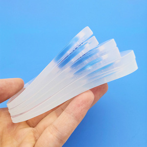 Gel di <span class=keywords><strong>Silicone</strong></span> tacco tazze inserti per scarpe assorbimento degli urti tacco piede sollievo dal dolore sportivo Comfort plantare efficace plantare - Product Image 5