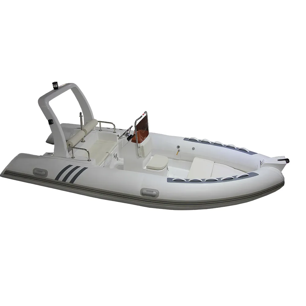 RIB-480 B Hypalon Rib Boat With Console And Outboard Motor