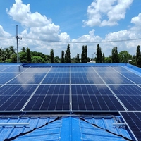 Panneau solaire 730W Longi Alternative 210R 132 demi-cellules pour systèmes d'alimentation énergétique commerciaux à grande échelle