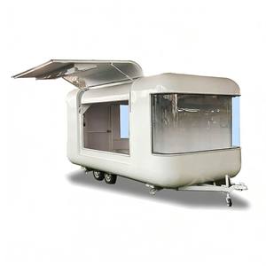 Carrito de Hot Dogs Estilo Callejero, Camión de Comida Móvil para Hamburguesas y Comida Rápida Estilo Americano. - Product Image 1