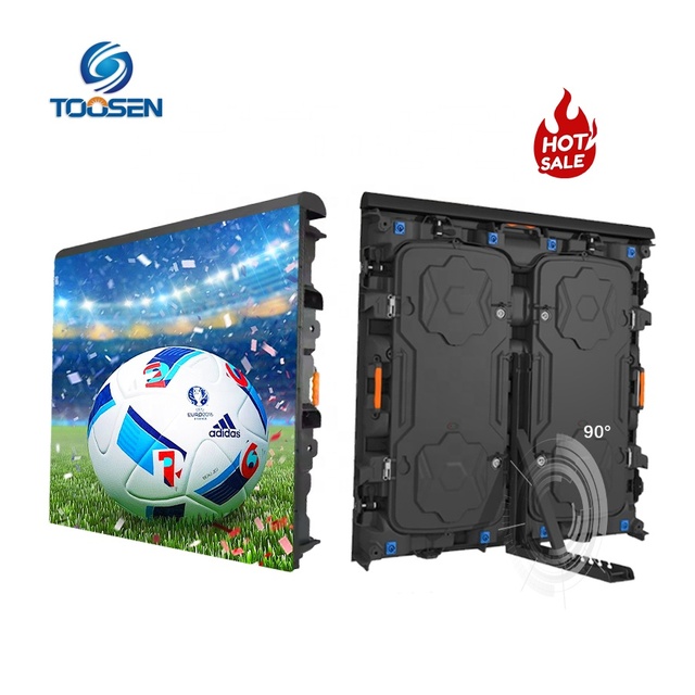 Waterproof IP65 4K 7500cd/m Basketball Football P2.5-P10 Sports Stadium Perimeter Large LED Panel Screen Led Display Soft