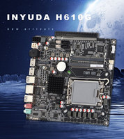 Placa Base H610 IG ITX LGA1700 para Computadora Industrial, 2 Ranuras DDR5, Soporte de Almacenamiento Dual, Compatible con CPU Intel de 12ª, 13ª y 14ª Generación