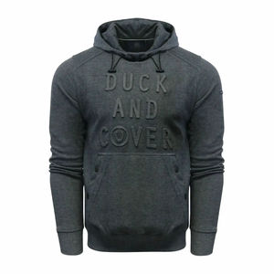 Sweats à capuche en coton et polyester gaufré confortables pour hommes avec techniques de bouffée d'impression numérique durable longue saison d'automne - Product Image 6