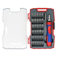 Kit de tournevis de précision 32 en 1 avec cliquet magnétique, 30 embouts et barre d'extension pour la réparation de téléphones, ordinateurs portables et appareils électroniques