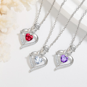 Collar de Pareja Romántico con Mensaje de Amor en 100 <span class=keywords><strong>Idiomas</strong></span>, Regalo de Aniversario para Parejas, Recuerdo de Boda o San Valentín - Product Image 2