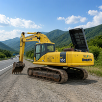 Excavator Hidrolik Bekas Komatsu PC350-7 35 Ton Standar Track Digger Jam Operasi Rendah