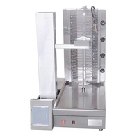 Robot Doner gaz 73kg entièrement automatique coupe automatique Shawarma Kebab Machine