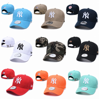 Casquette de baseball unisexe en Oxford de haute qualité, personnalisable, 6 panneaux, souple, non structurée, avec logo brodé, style vintage et lettres streetwear