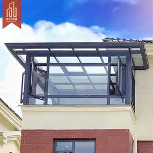 Ory Garden Summer Design Maison en verre Toit triangulaire Multifonction Creative Decorative Clearview-Like Outdoor Indoor Patio Sunroom - Product Image 3