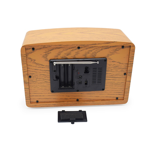 Radio Portátil Retro de Madera Personalizada OEM, Recargable, Inalámbrica, BT, 3 Bandas AM FM SW, Onda Corta, USB, TF, para <span class=keywords><strong>Emergencias</strong></span> y Exteriores - Product Image 2