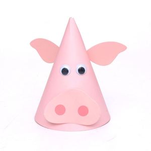 Sombreros de Papel con Diseño de Animales Divertidos para Fiestas Infantiles, Sombreros de Cumpleaños y Navidad - Product Image 5