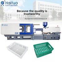 Fruitmand Special Horizontale Spuitgietmachine Model HTF-300GK Hoge snelheid Intelligente Cyclus Openen Sluiten Matrijs Snel