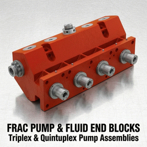 QWS2500Y Blocs d'extrémité de pompe de fraccionnement, Assemblages de pompes triplex et quintuplex, Construction en acier allié rouge, Chine - Product Image 1
