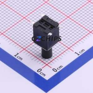 K2-6645SP-U4SC-04 Tactile Switch SMD-4P,6x6mm Switch 2.5N Vertical Mount 6mm 6mm - Product Image 2