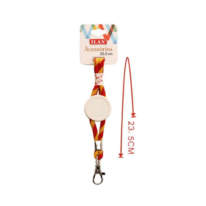 Accessori Ilan Cordino da 23,5 cm con Clip per Telefono e Portachiavi - Product Image 2