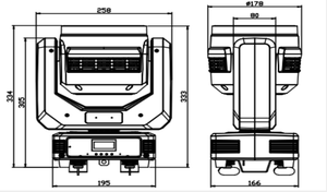 7x40W 4 en 1 RGBW LED tête mobile Bee Eye Wash Light <span class=keywords><strong>pour</strong></span> Disco <span class=keywords><strong>mariage</strong></span> DJ - Product Image 6