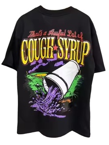 C'EST UN BEAUCOUP DE SIROP POUR LA TOUX 100% coton <span class=keywords><strong>t</strong></span>-<span class=keywords><strong>shirt</strong></span> hommes vêtements fabricants de vêtements personnalisé streetwear <span class=keywords><strong>t</strong></span>-<span class=keywords><strong>shirt</strong></span> personnalisé - Product Image 2