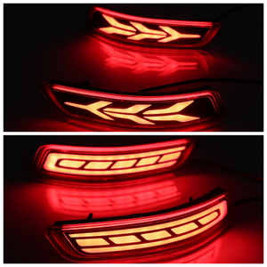 ไฟสะท้อนแสงกันชนหลังแบบ LED สำหรับ Toyota Corolla <span class=keywords><strong>Altis</strong></span> ปี 2014~2018 สำหรับ Lexus GS250 ES250 ปี 2014~2017 ไฟเบรก ไฟเลี้ยว - Product Image 5