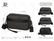 Borsa fotografica 3 in 1 da uomo in microfibra e similpelle con chiusura a cerniera, stile semplice LHT 18022 - Product Image 1