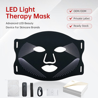 Máscara Facial de Silicona Flexible con Luz Roja ODM, Controlador de Programa de Luz Personalizado y Marca Privada