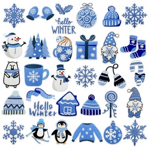 Patchs brodés en chenille 3D en forme <span class=keywords><strong>de</strong></span> sapin <span class=keywords><strong>de</strong></span> Noël, à thermocoller, faits main et personnalisés pour tenues et chapeaux festifs - Product Image 1