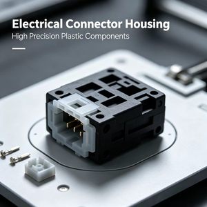 Conectores y Carcasas de Terminales de Plástico de Micro Precisión para Electrónica Industrial, Servicio de Moldeo por Inyección Personalizado OEM - Product Image 2
