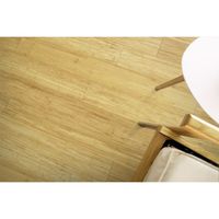 Revêtement de sol mat en bambou lourd recomposé naturel de qualité supérieure, résistant à l'usure et à la pression, idéal pour la maison et les entreprises.