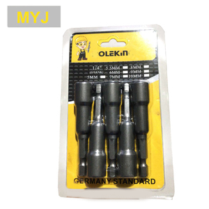 1/4 "Shank 8x65 mét 8 mét bên trong hình lục giác đầu ổ cắm mạnh mẽ từ <span class=keywords><strong>NUT</strong></span> <span class=keywords><strong>Setter</strong></span> - Product Image 2