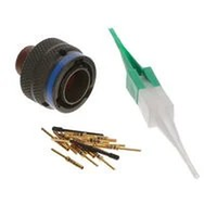 Connecteur circulaire MIL-DTL-38999/GJB599 MS27484 JTG06R, fiche mâle / prise femelle à sertir pour câble droit MS27484T10B35P/S