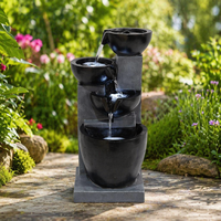 Pots à fleurs en fibro-ciment sculptés à la main, style moderne, durables, vente en gros, pour la maison, l'hôtel, le restaurant, le jardin