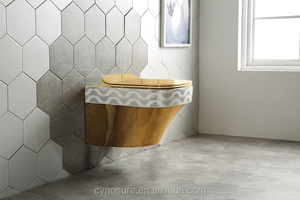 WC mural sans bride à chasse d'eau personnalisée, pour salle de bain - Product Image 3