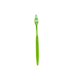 Custom Logo Plastic Handle Tooth Brush Disposable Toothbrush With Soft Bristle