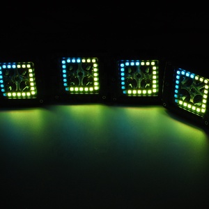 Lampes de travail pré-assemblées à LED RGB colorées 5050 <span class=keywords><strong>SMD</strong></span> <span class=keywords><strong>12V</strong></span> Angel Eye Cube Light Chaser Pods de 3 pouces - Product Image 2