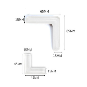 Protezione Angolare Multifunzionale a <span class=keywords><strong>L</strong></span> in PVC, Nuova e Migliorata Protezione per Bordi per Bambini, Protezioni Angolari Trasparenti - Product Image 6