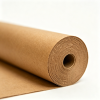 Papier Kraft en Rouleau Personnalisé pour Modèles de Vêtements 100~450 g/m² Papier Brun Vierge pour Conception de patrons de vêtements et Dessin au Plotter