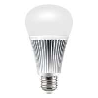 Ampoule LED FUT012 RGB+CCT 9W E26 E27 B22 AC100-240V 2700K-6500K 2.4G sans fil, ampoule LED intelligente pour la maison