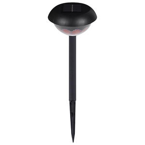 Lampe solaire LED décorative en forme de fleur pour extérieur, 600 mAh, IP44, étanche, pour aménagement paysager et allées - Product Image 6