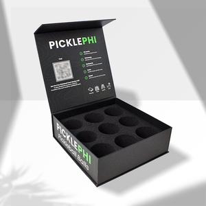 Custom Logo Green Black <b>Magnetic</b> Gift Paper Box Recyclable Folding Hard Rigid Packaging Boxes With Magnet Lid - Product Image 5