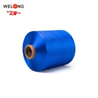 Fournisseur de fil de polyester, fabricant chinois, fil DTY de qualité AA, 100% polyester, écologique, pour la couture et la broderie