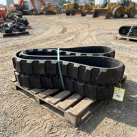 Chenilles en caoutchouc pour excavatrice 260x55.5x78 300x52.5x84 230x72x46, chaîne de chenille en caoutchouc pour chargeuse-grue
