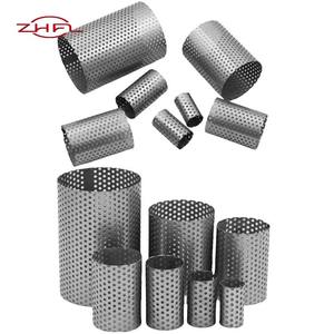 Tubes filtrants en maille métallique perforée en acier inoxydable, cylindre rond, filtre en maille métallique - Product Image 1