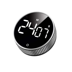 Temporizador de Cocina Magnético, Temporizador Digital Giratorio con Cuenta Regresiva, Alarma, Reloj para Cocinar, Recordatorio para Hornear, Cronómetro - Product Image 3