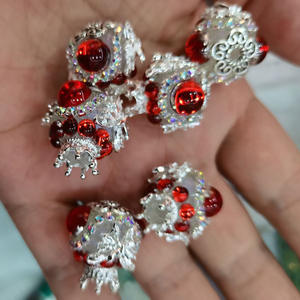 Cuentas de Lucite Hechas a Mano con Forma de Ojo de Gato, Corona DIY, Colgante de Muchos Colores, Accesorio para Encordar - Product Image 4