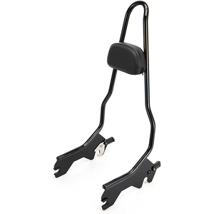 Vente chaude chrome motos <span class=keywords><strong>chopper</strong></span> grand détachable sissy bar coussin de siège dossier arrière en vente - Product Image 2
