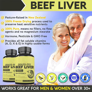 Cápsulas de comida de vaca de etiqueta privada, hierro Natural, vitamina A, B12, para la Energía Humana elevada para la salud de los dientes y la piel - Product Image 2