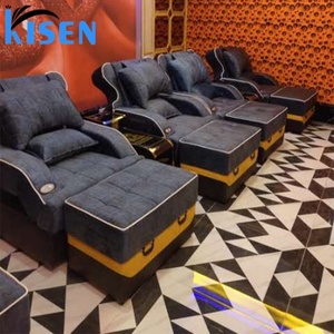 Sillón de Pedicura Eléctrico Multifuncional Moderno y Popular de Kisen, Sillón de Masaje Reclinable para Salón de Belleza - Product Image 3